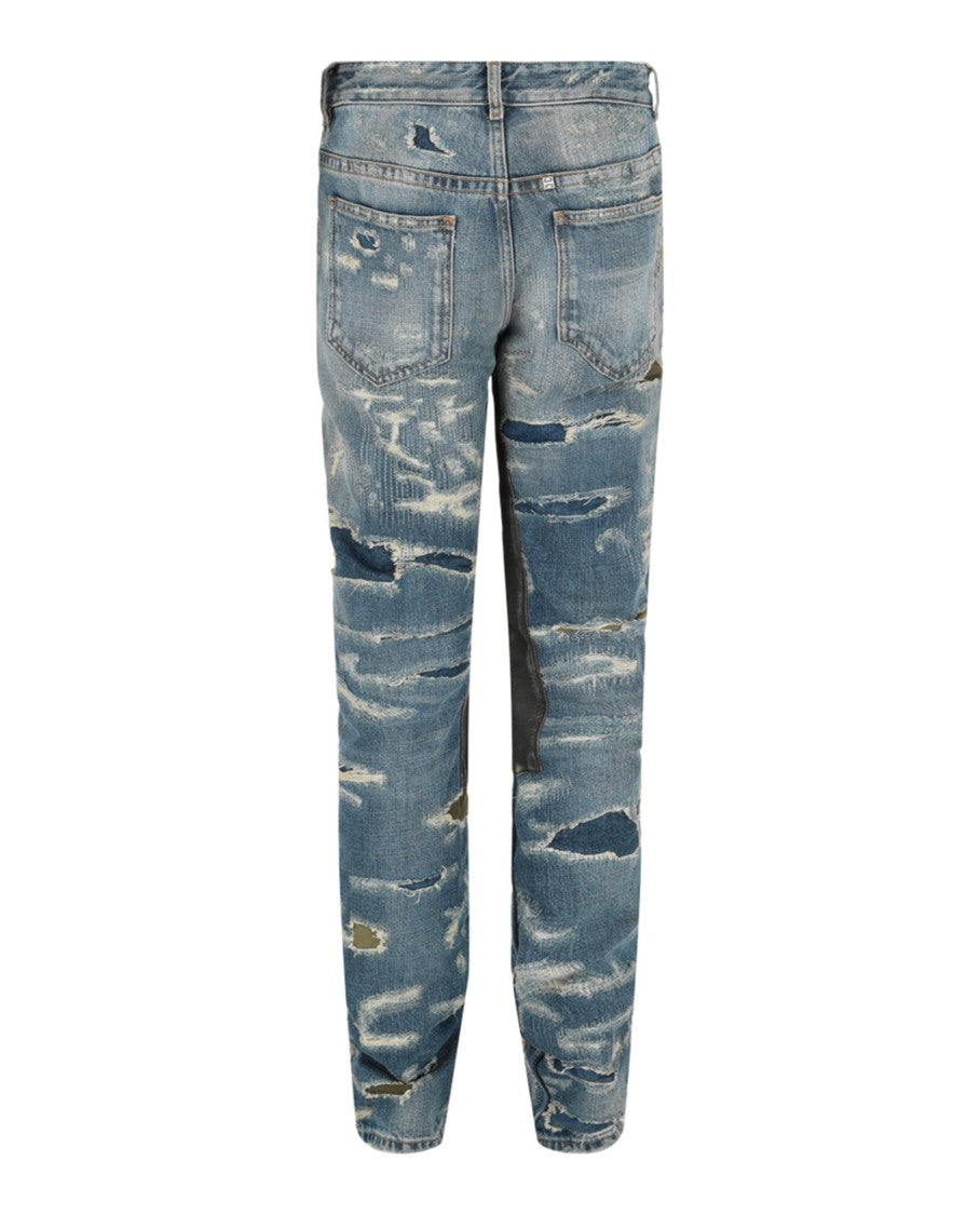 Givenchy Matthew Williams Distressed Jeans