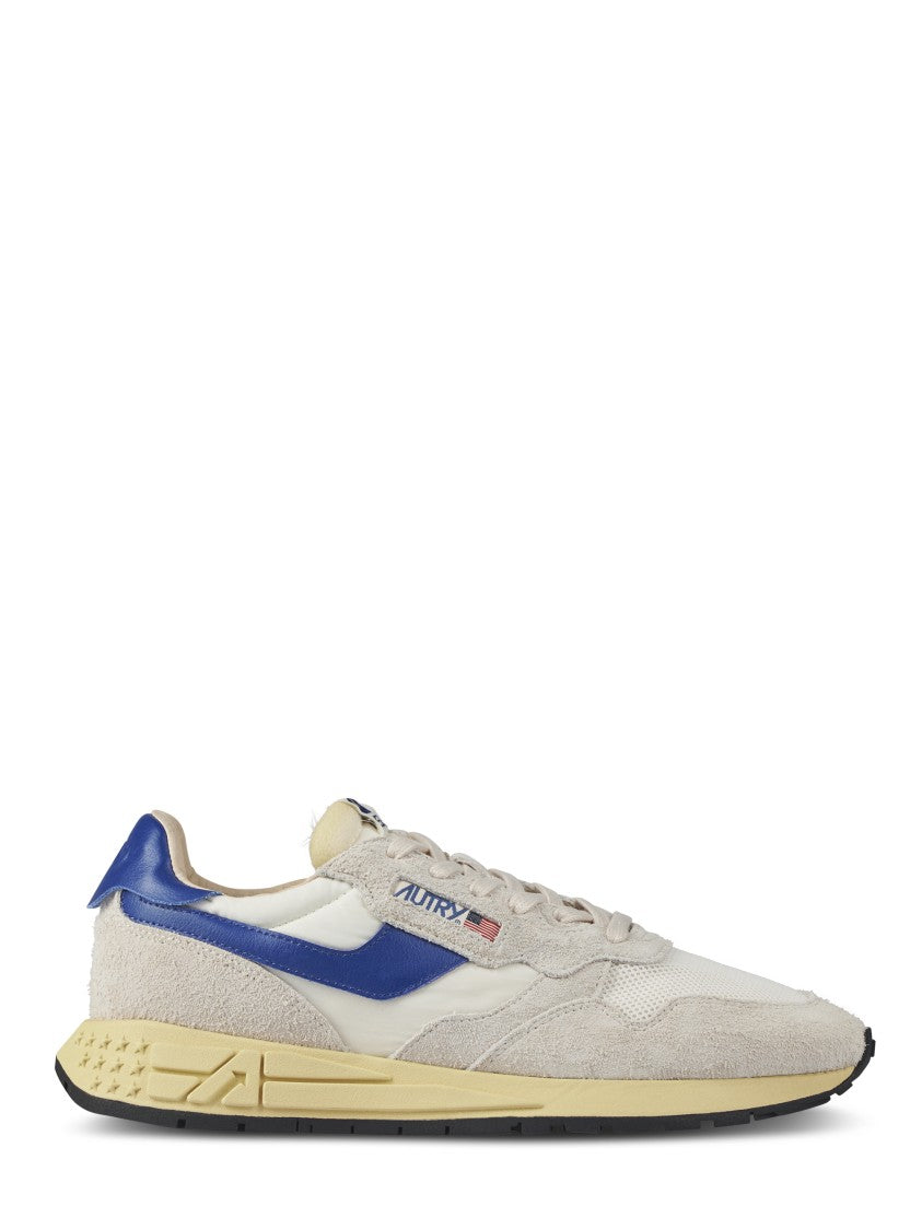 Autry Low-Top Sneakers With Suede And Mesh Uppers