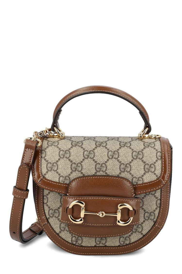 Gucci Mini Handbag With Structured Silhouette And Horsebit Detail