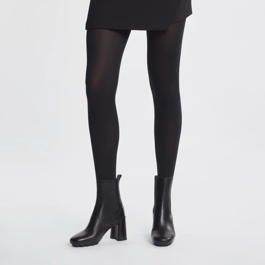 Hogan Timeless Black Ankle Boots