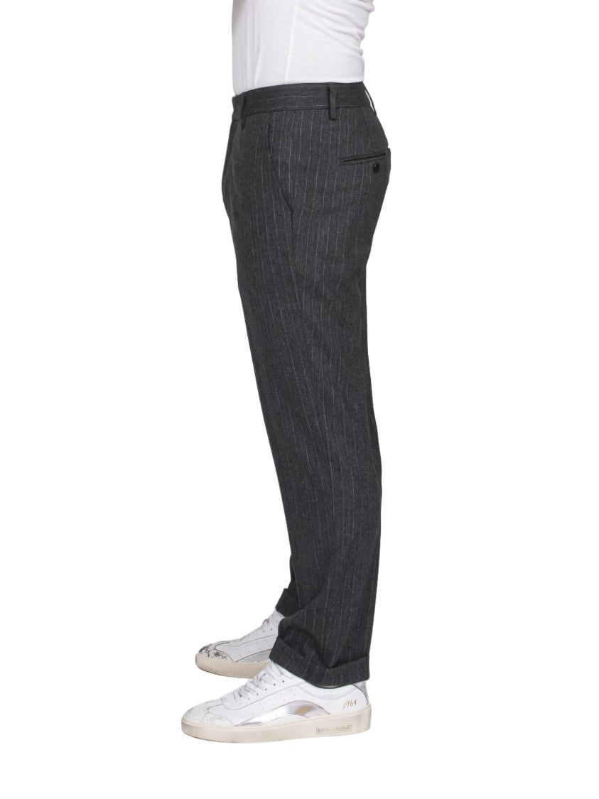 Dondup Gaubert Relax Pinstriped Pants