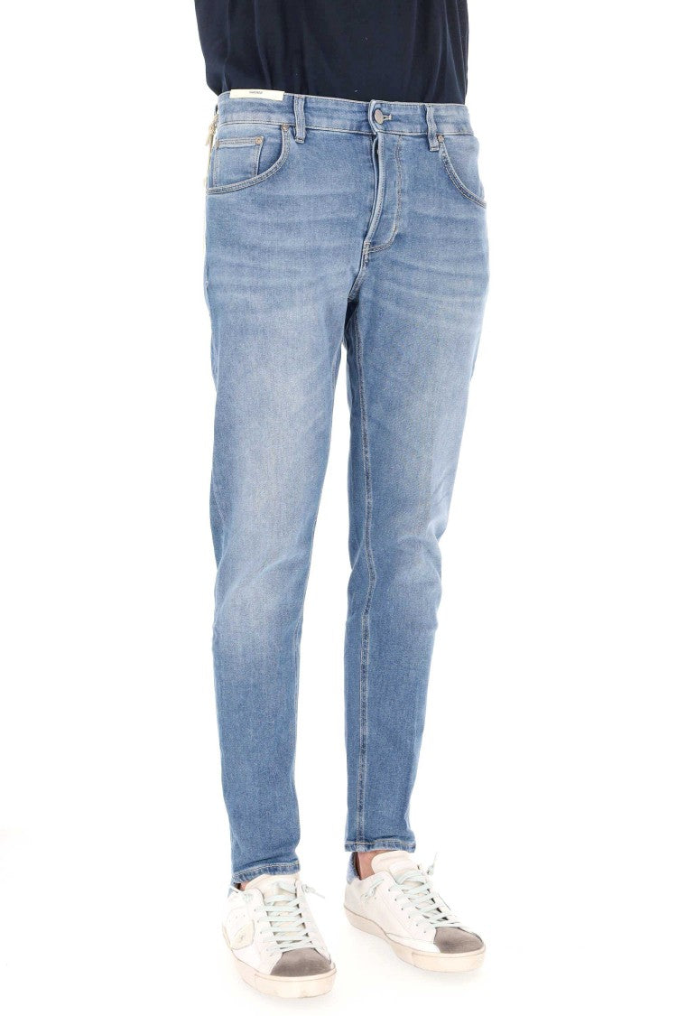 Pt Denim Reggae Tapered Suede Label Jeans