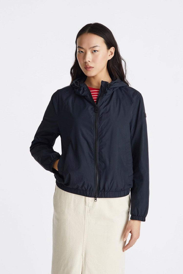Peuterey Blue Technical Nylon Zip-Up Jacket