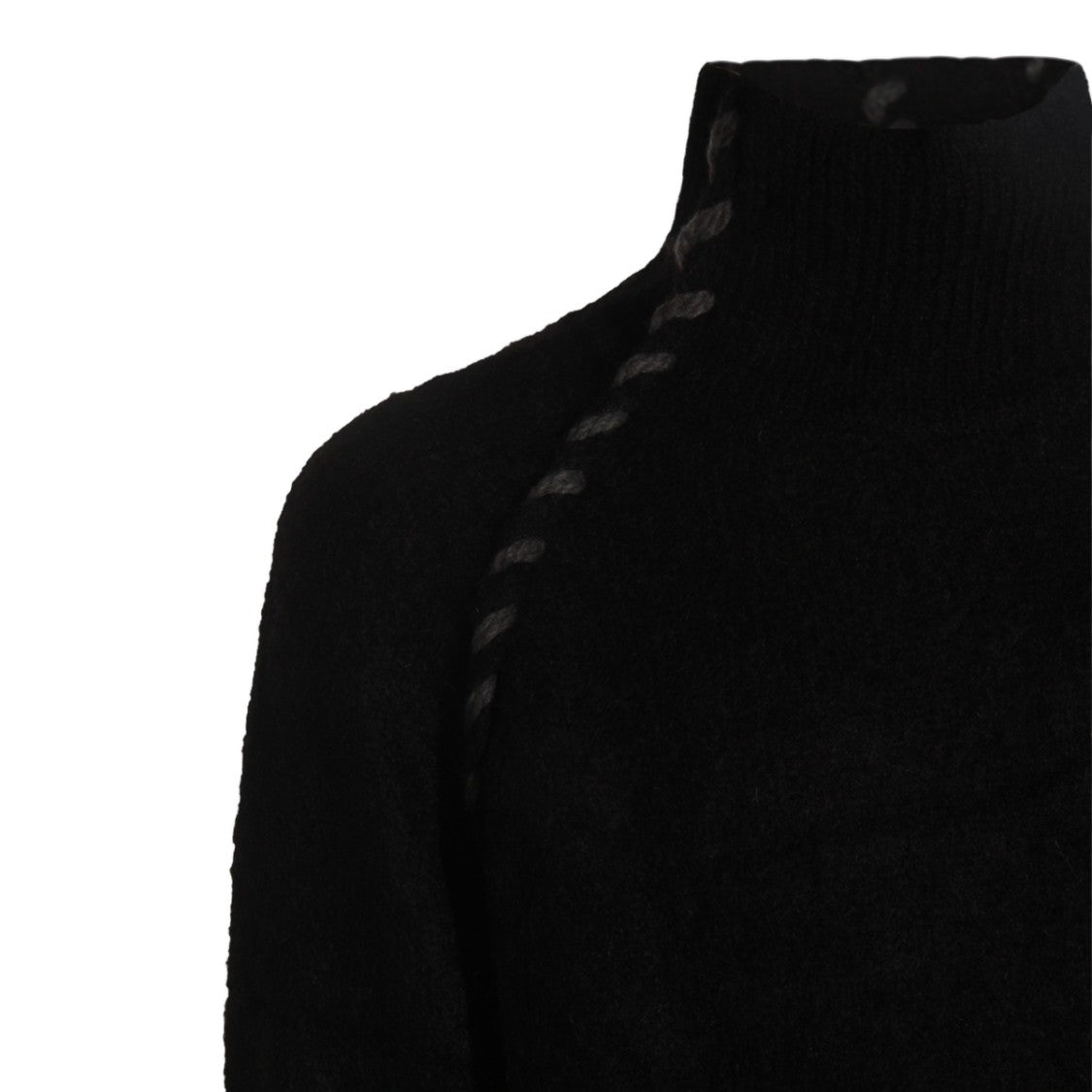 Thom Krom High Neck Black Sweater