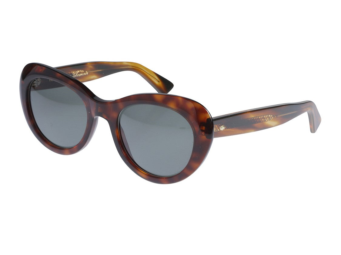 Kador Capri New-S Oversized Tortoiseshell Cat-Eye Sunglasses