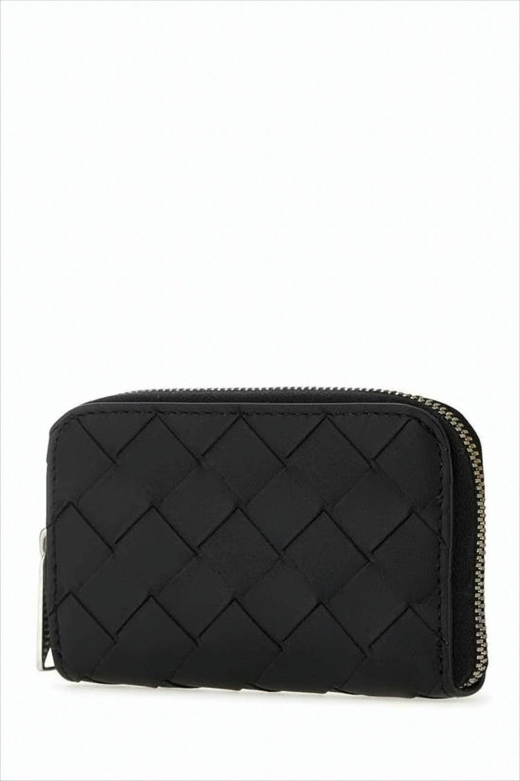 Bottega Veneta Rectangular Calf Leather Card Wallet