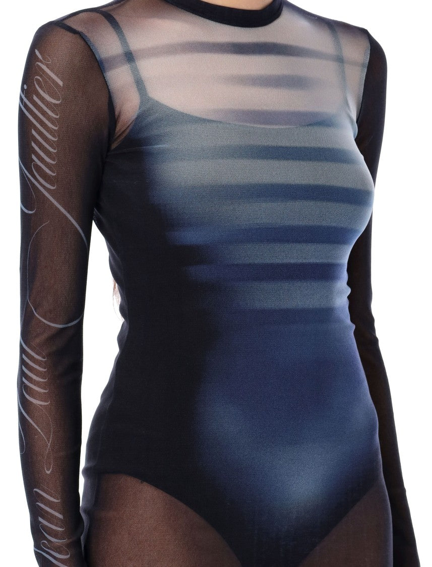 Jean Paul Gaultier Le Male Mesh Mini Dress