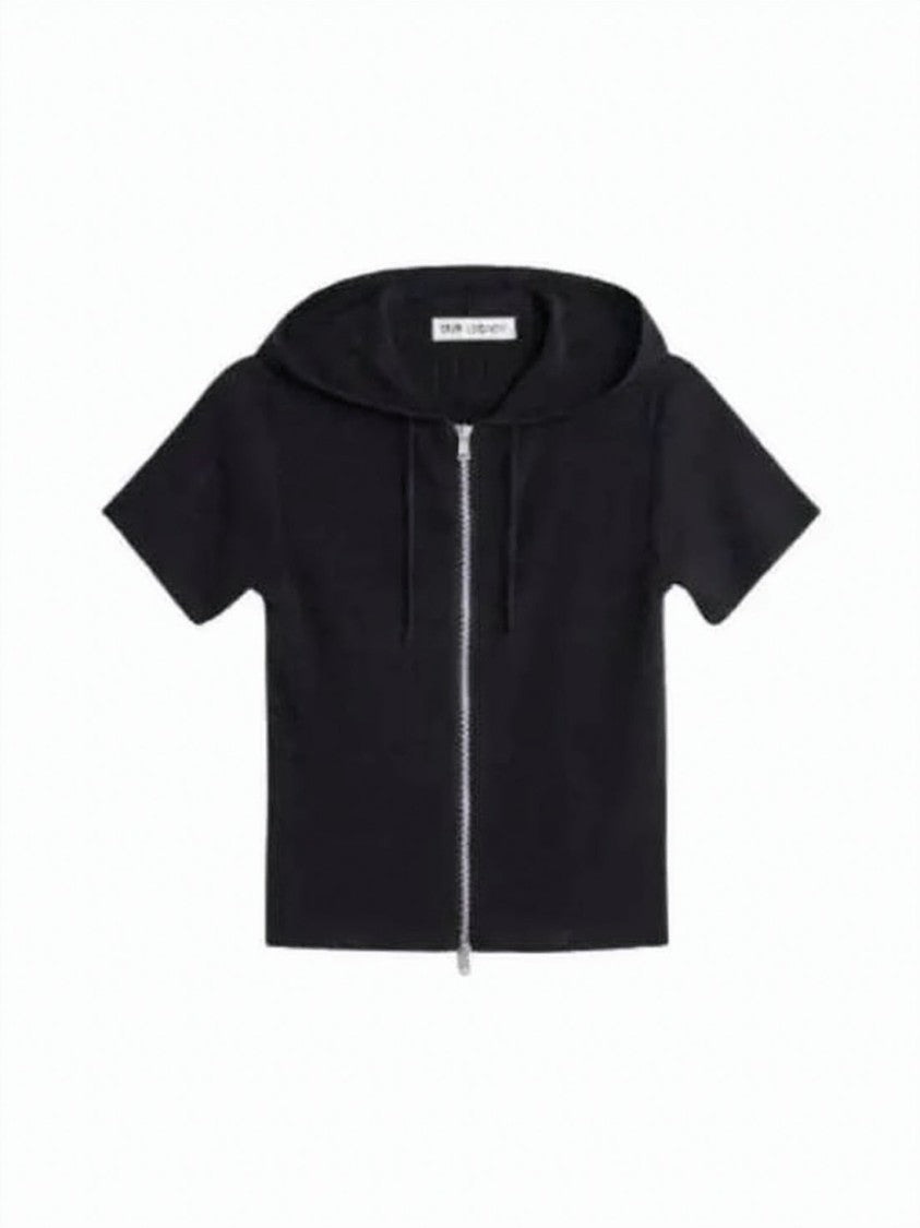 Our Legacy Black Linen Jacket With Hood