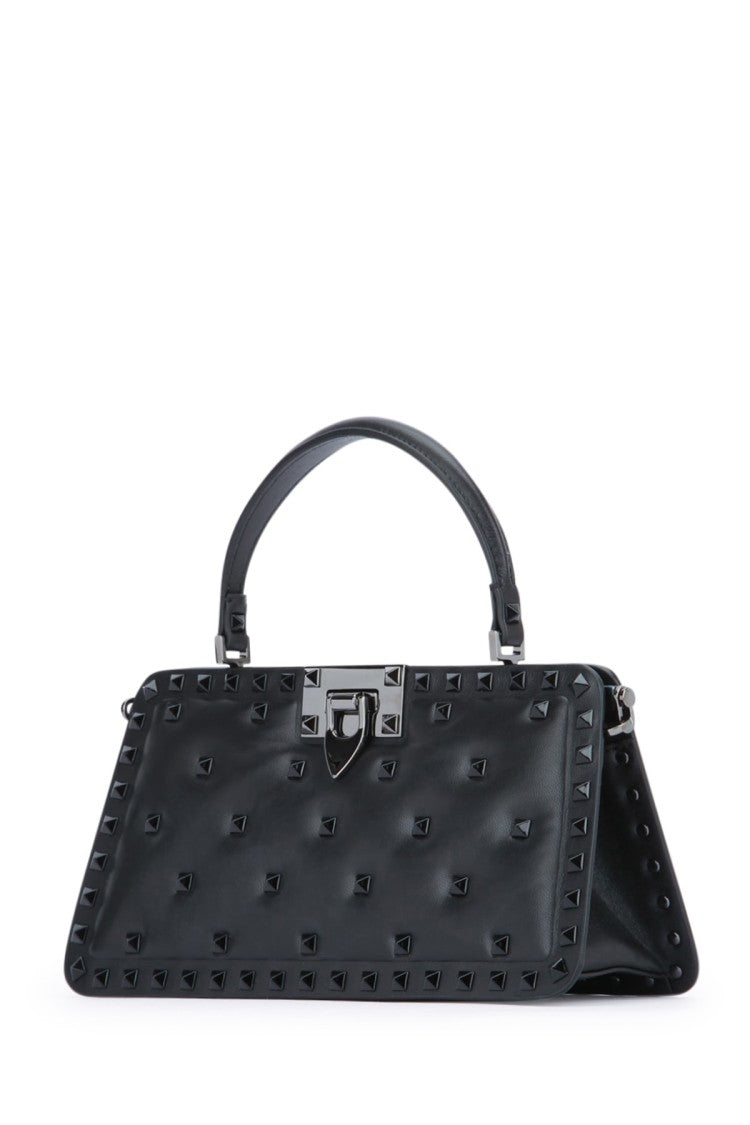 Valentino Garavani Structured Handbag With Signature Pyramid Studs
