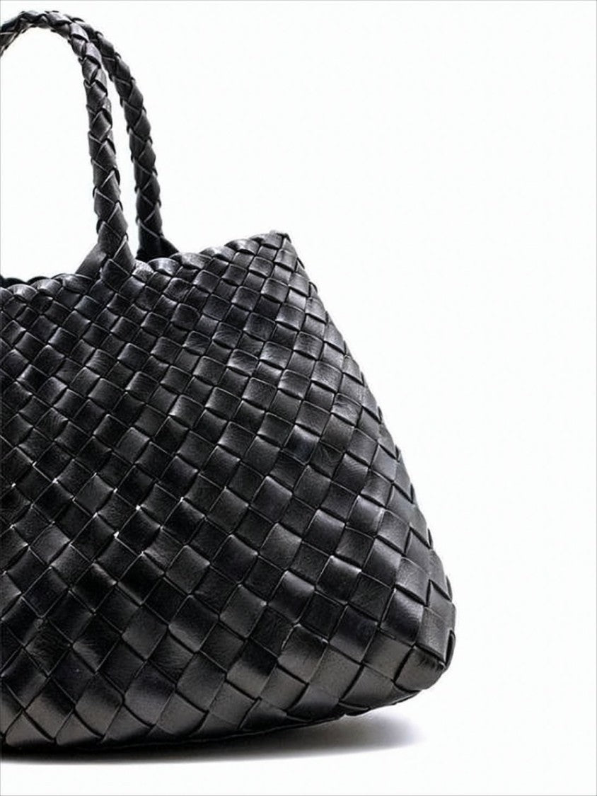 Dragon Diffusion Woven Buffalo Leather Tote Bag