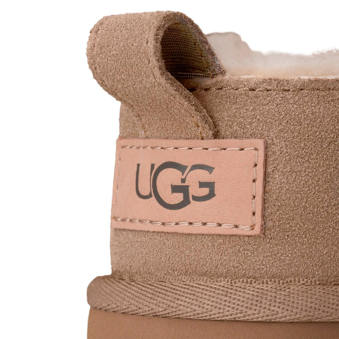Ugg Suede Ankle Boots With Back Strap