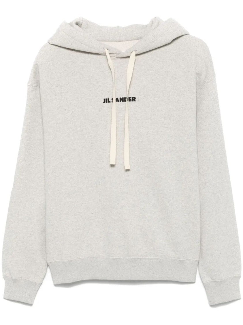 Jil Sander Relaxed Fit Hoodie With Drawstring Hood