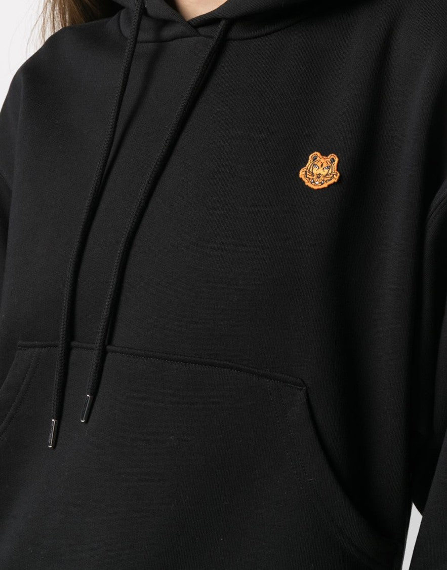 Kenzo Tiger Crest Logo Boxy Hoodie