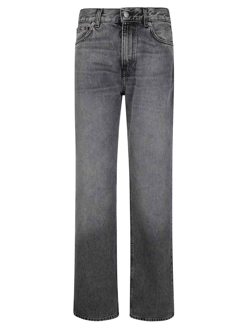 Haikure Korea Flannel Grey Jeans