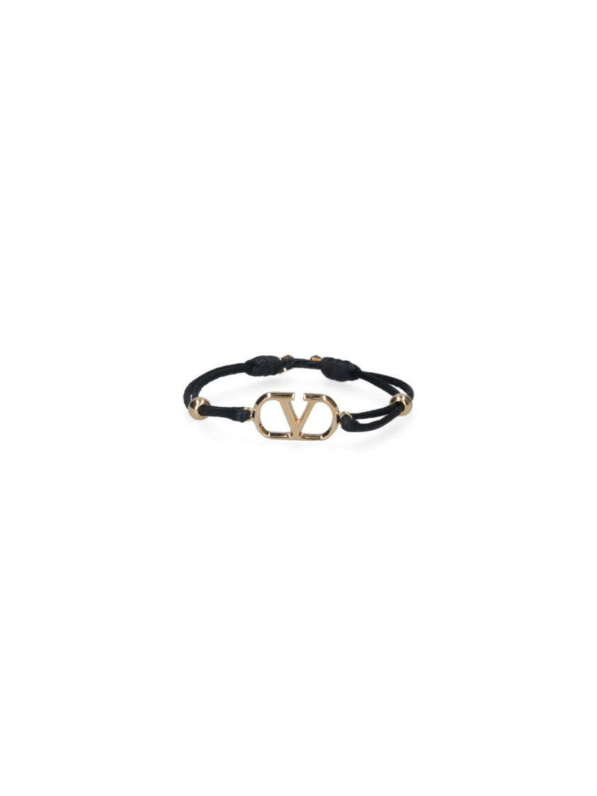 Valentino Garavani "Vlogo Signature" Bracelet Black