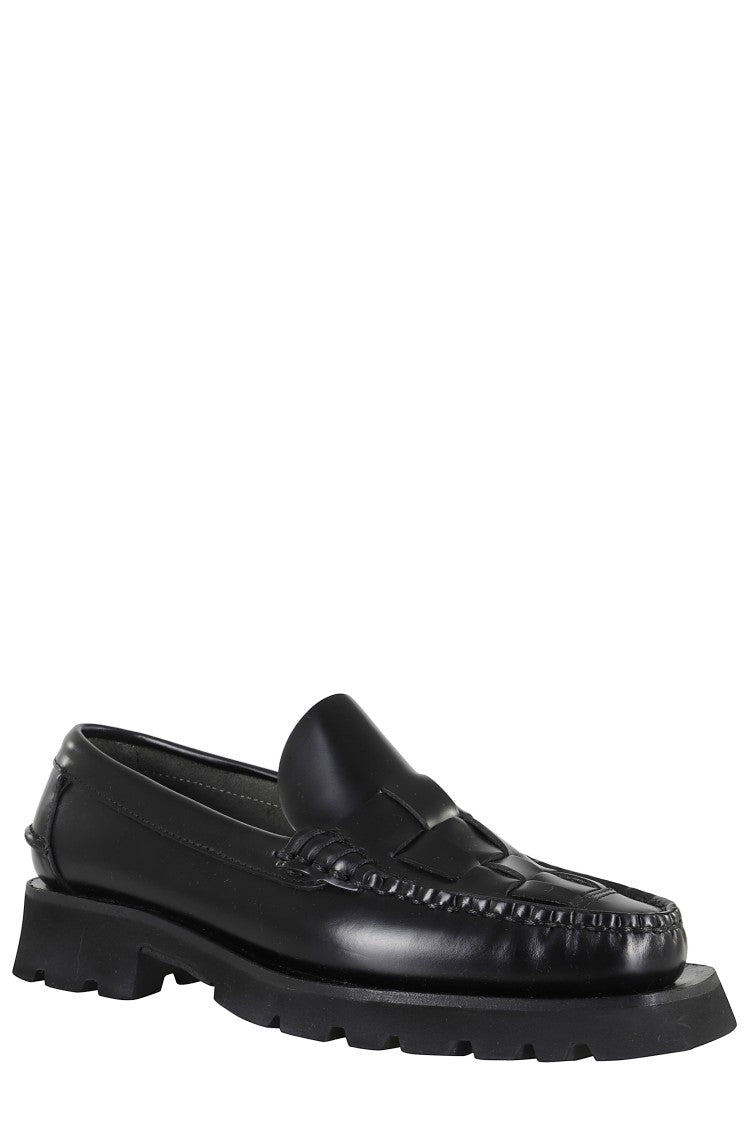 Hereu Nombela Sport Braided Leather Loafer