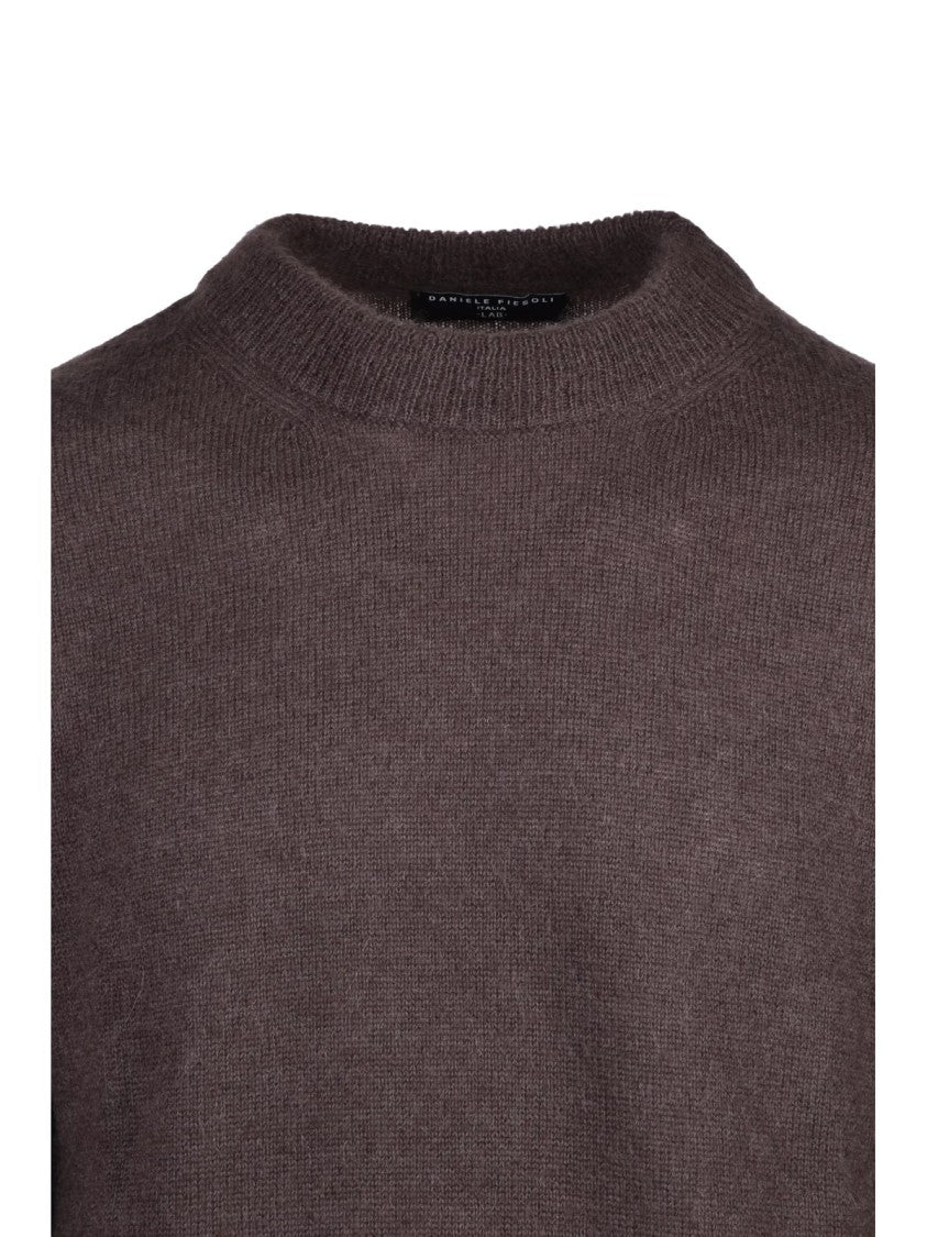Daniele Fiesoli Crewneck Pullover With Luxurious Wool And Cashmere Blend