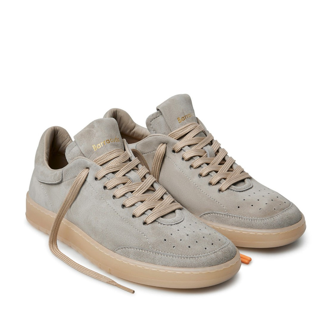 Barracuda Guga Sneakers In Beige And Ivory Suede