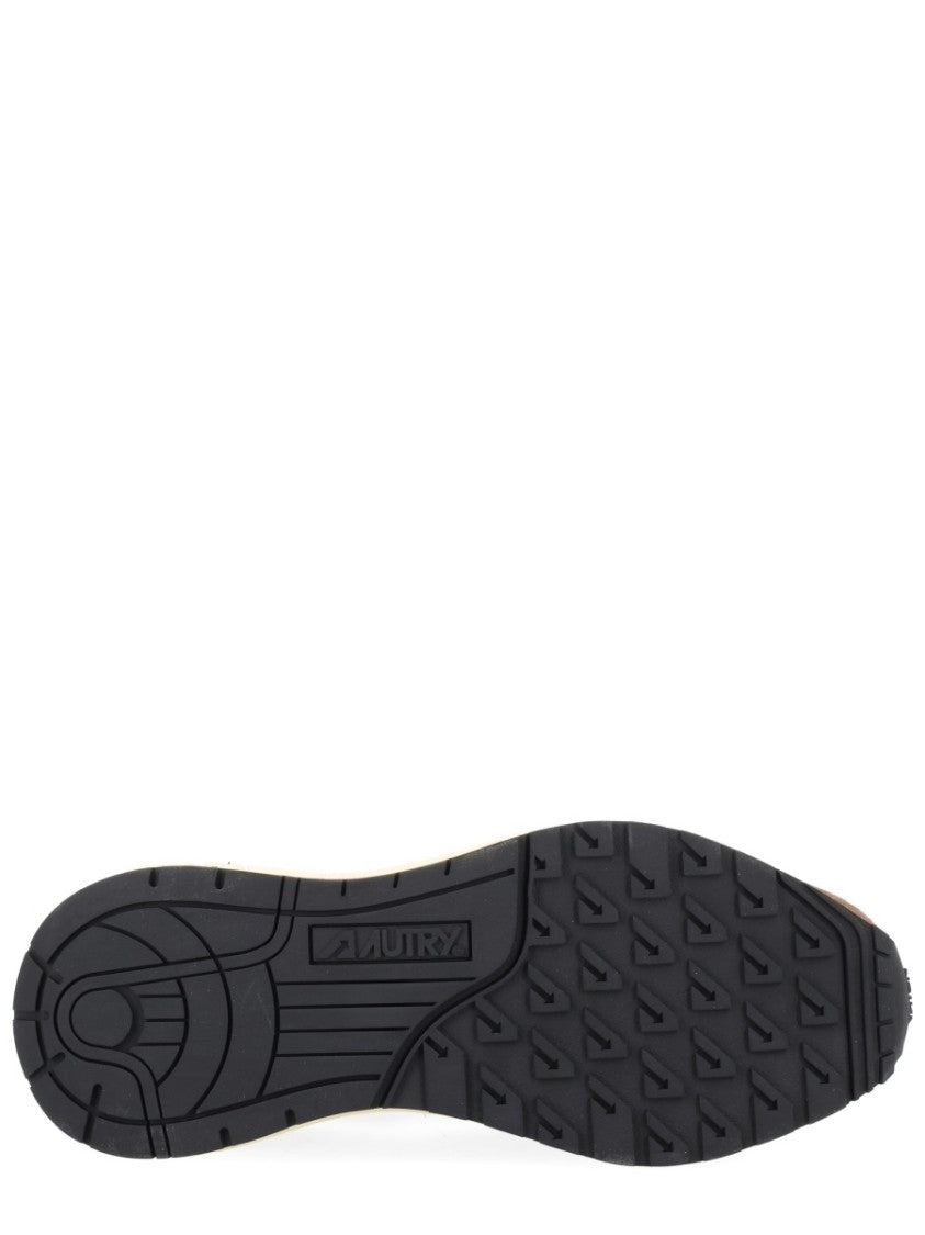 Autry Reelwind Low Cow Leather Suede Nylon Sneakers