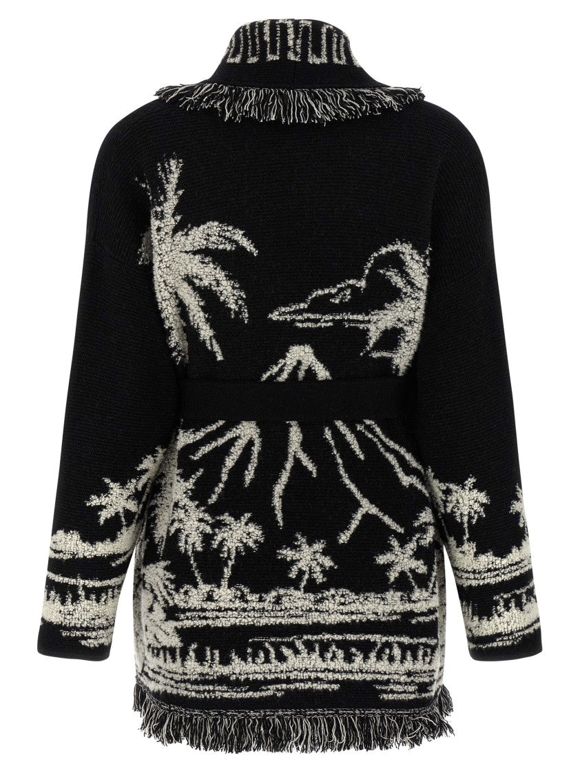 Alanui 'Palm Grove Tales' Cardigan