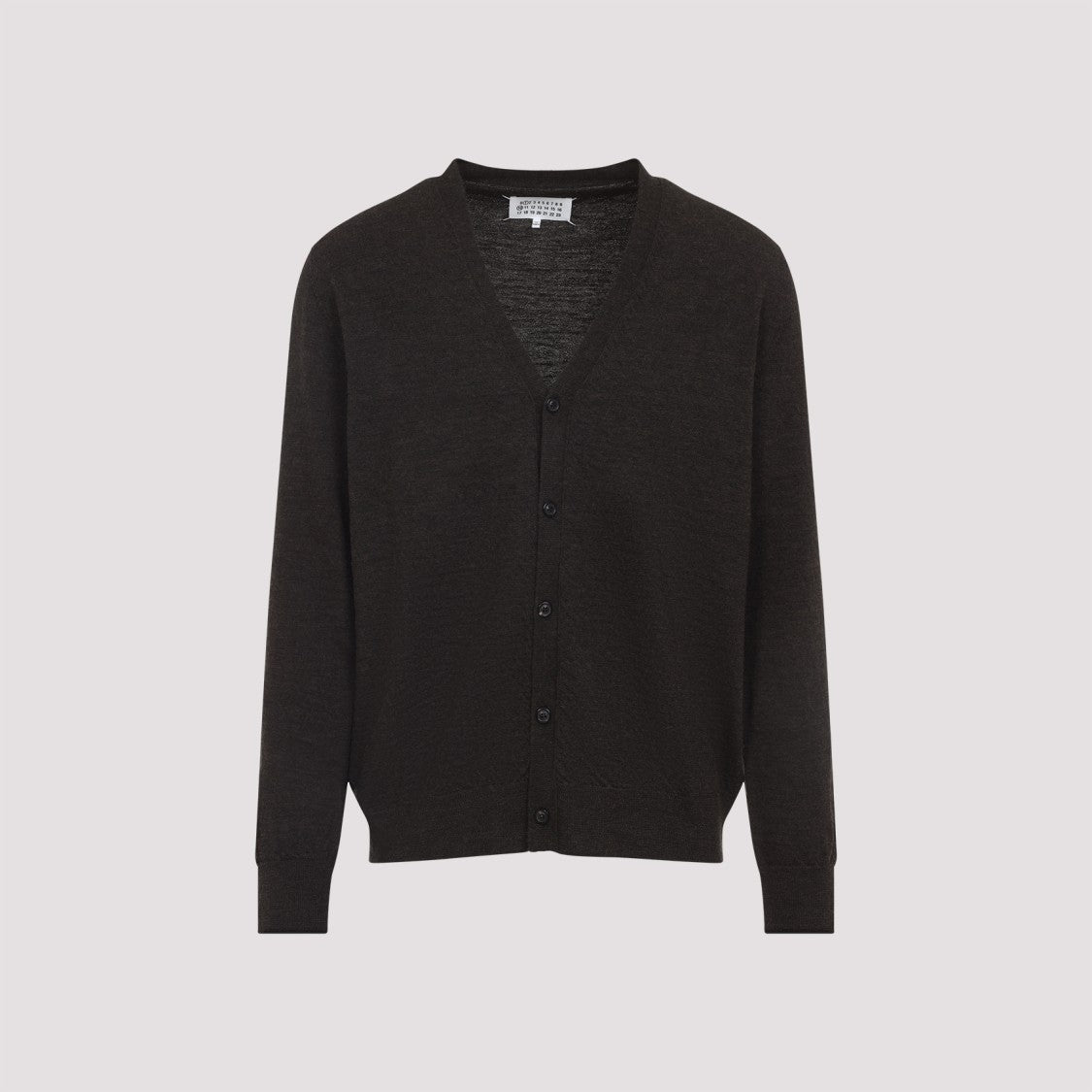 Maison Margiela Classic V-Neck Wool Sweater