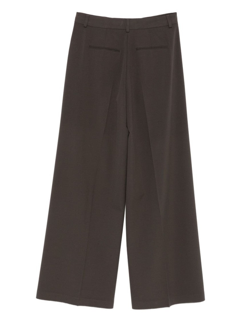 Blugirl Tailored Wide-Leg Cropped Pants