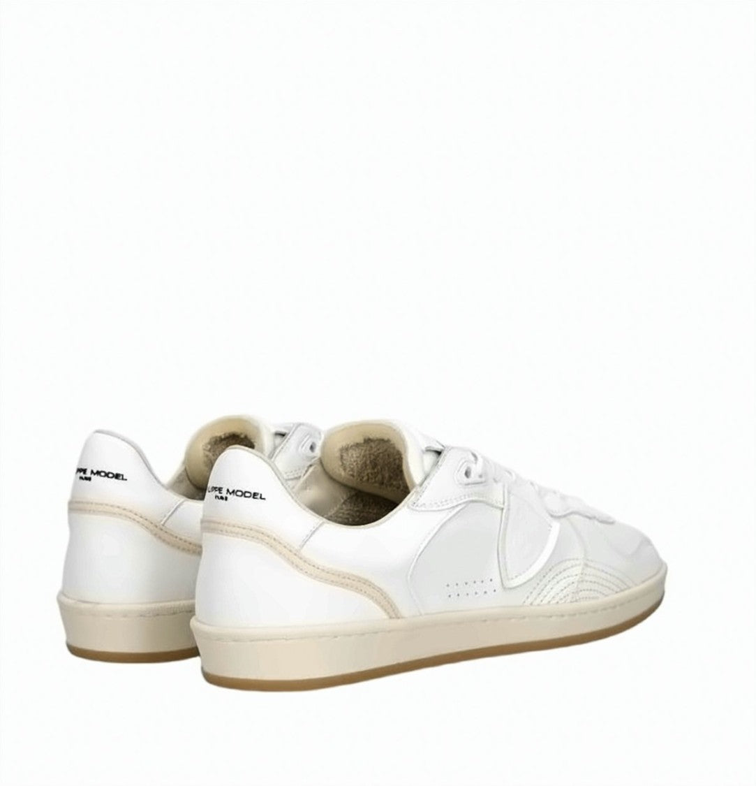 Philippe Model Pgal Low Leather Lace Up Sneakers