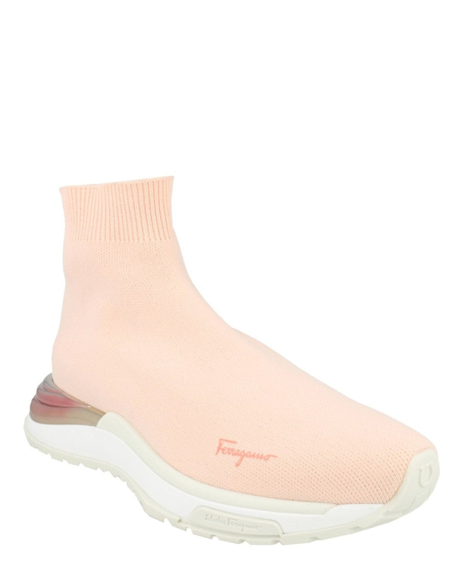 Ferragamo Ninette High-Top Sock Sneakers