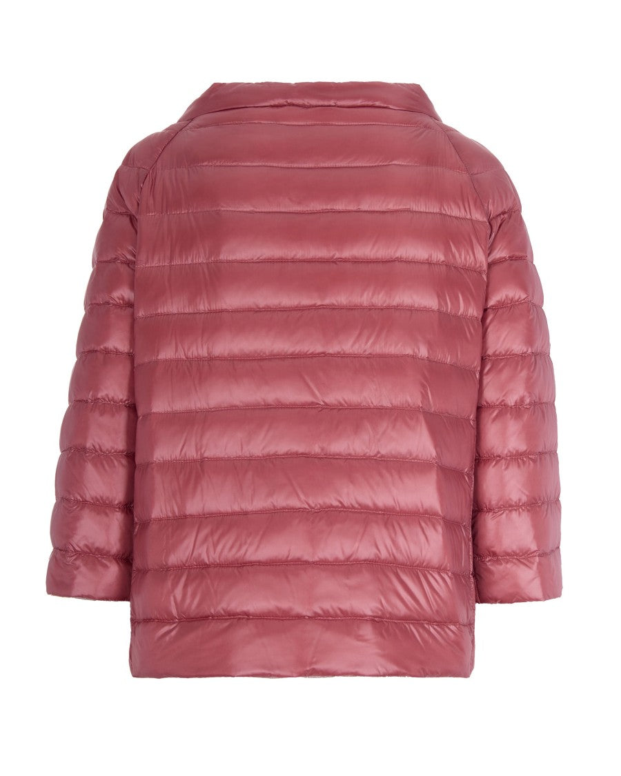Herno Reversible Trapeze Cape With Classic Boudin Quilting
