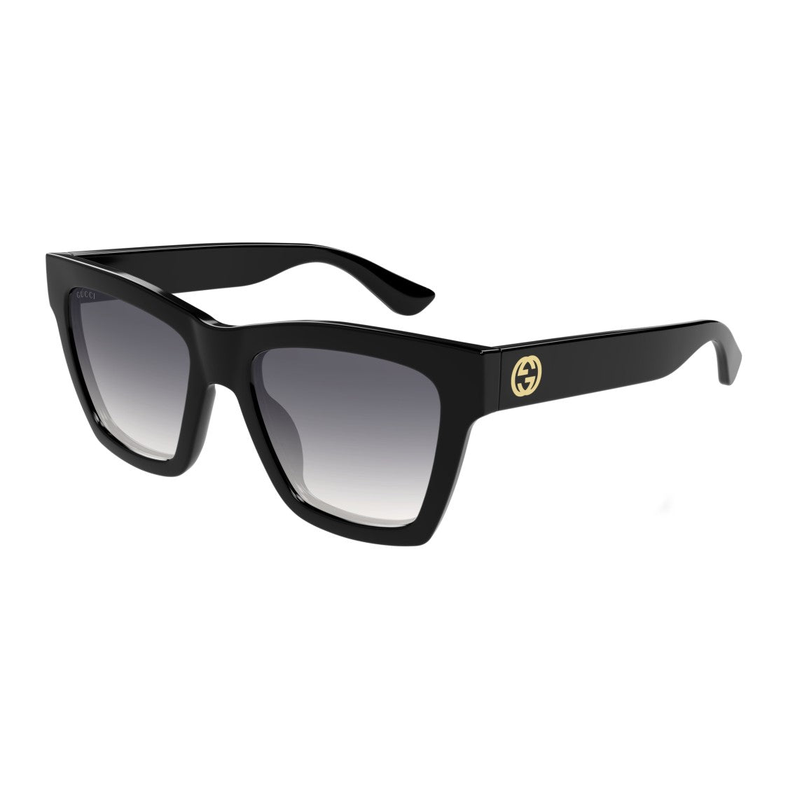 Gucci Oversized Square Frame Sunglasses With Gradient Lenses