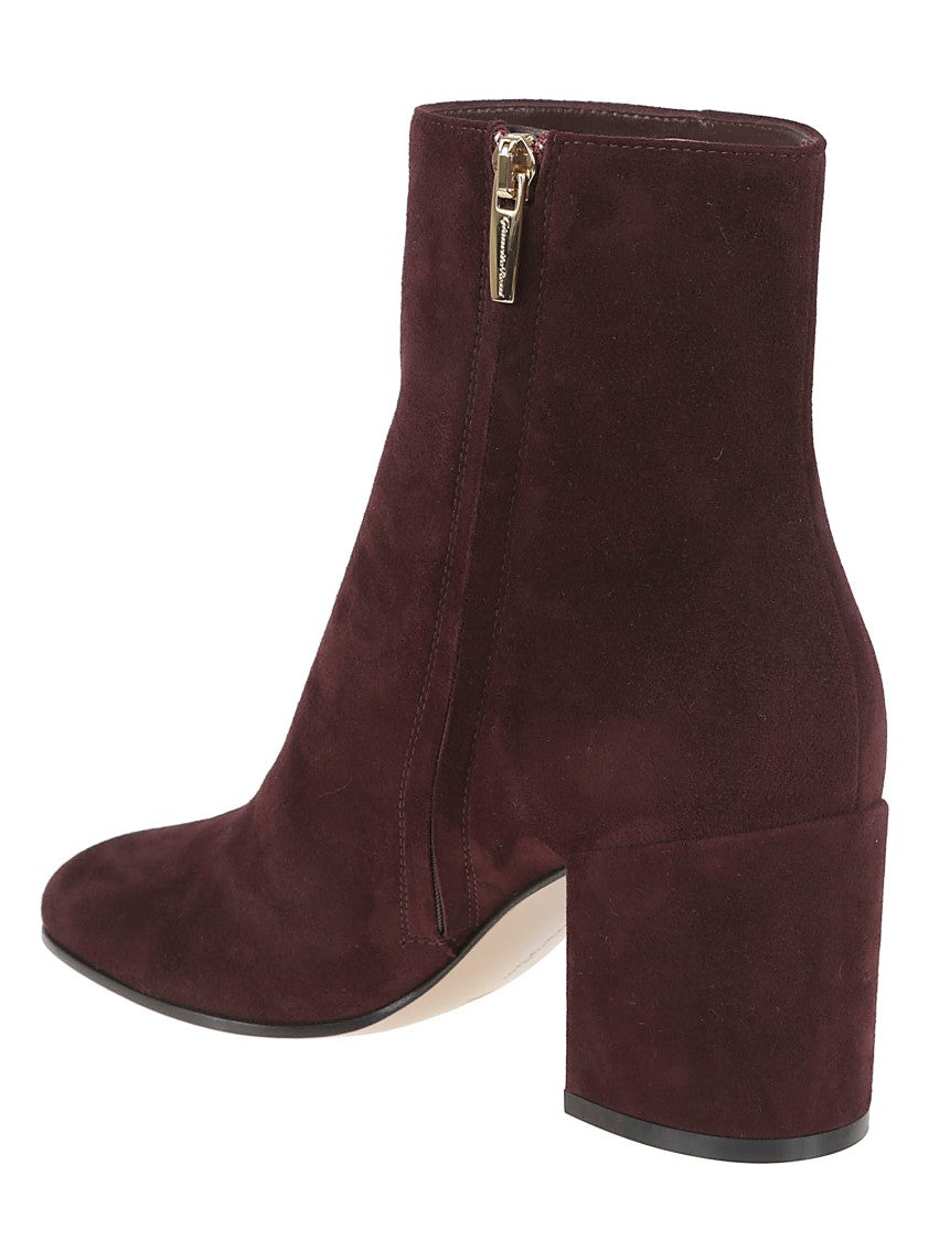 Gianvito Rossi Ankle Boot In Ultra-Soft Suede