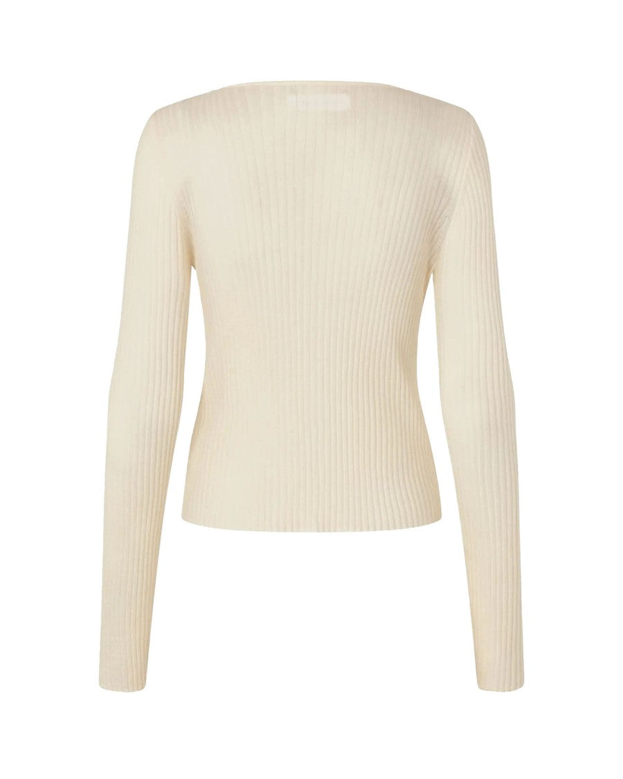Samsøe Samsøe Sajose 15735 Cream Cardigan