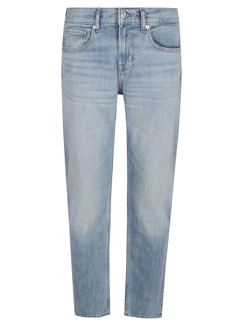 7 For All Mankind Light-Wash Denim Jeans