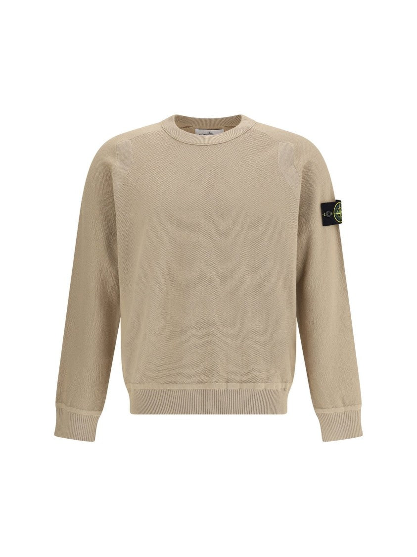 Stone Island Relaxed Fit Long-Sleeve Crewneck Sweatshirt