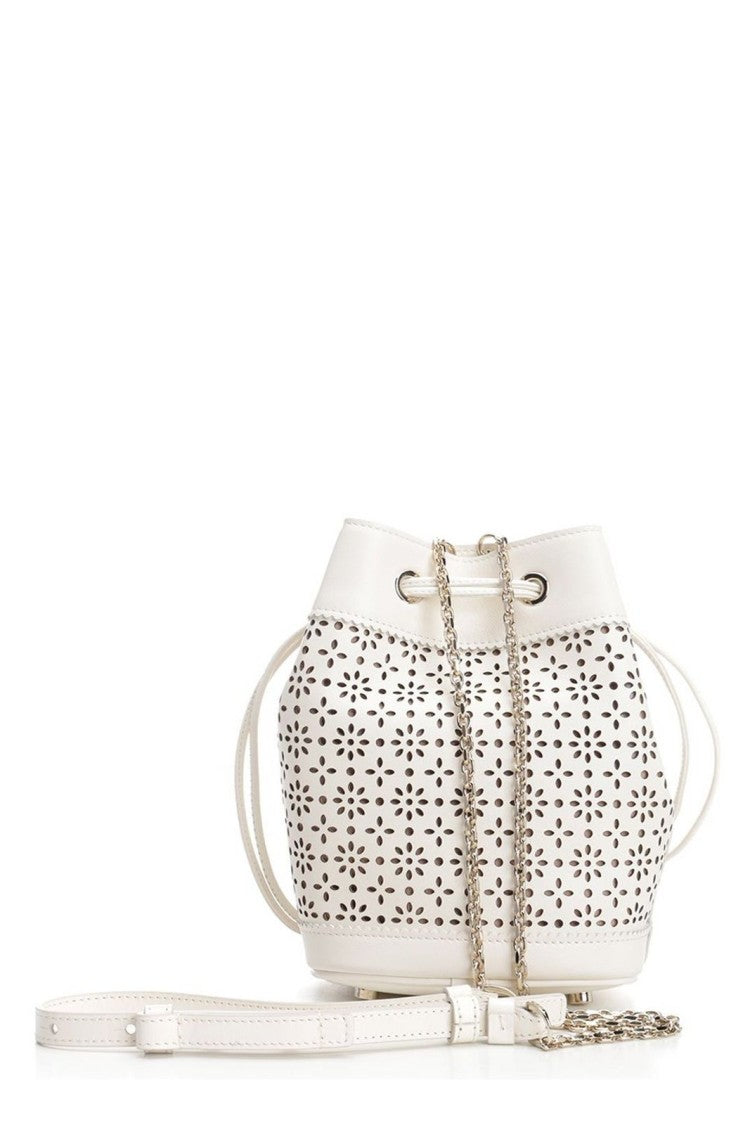 Roger Vivier Structured Pink Bag With Smooth Finish