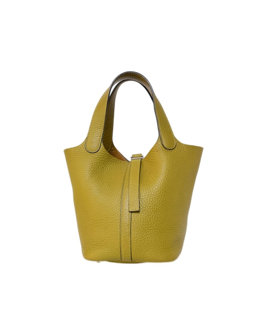Hermès Picotin 18 Clemence Vert Anis