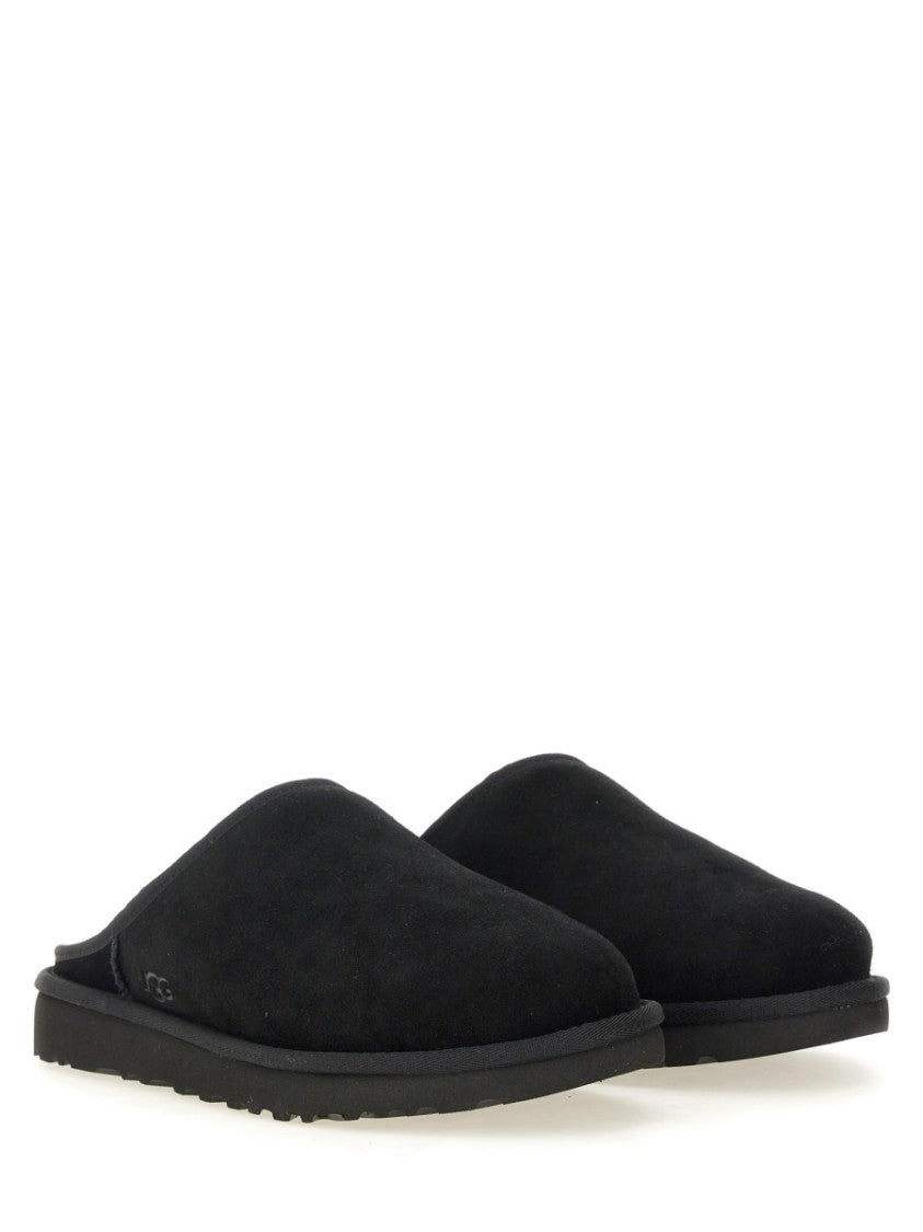 Ugg Classic Smooth Leather Slip-On Loafers