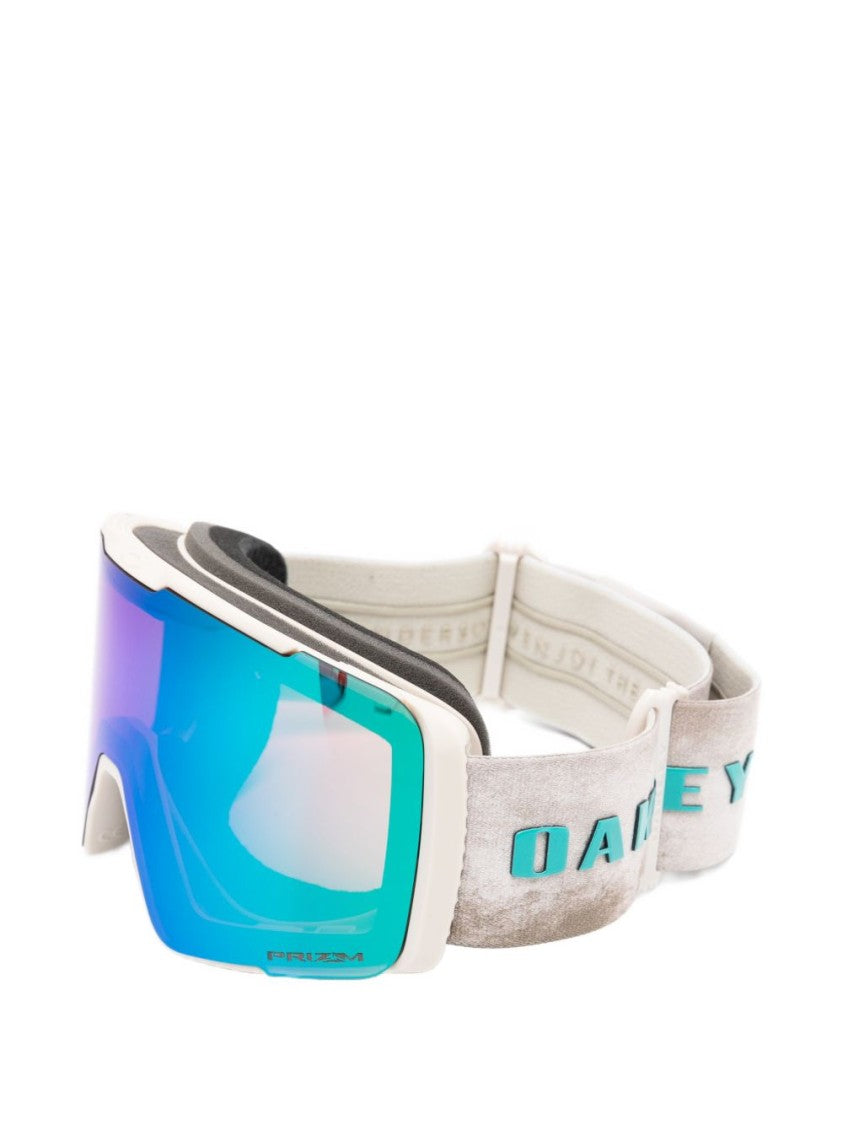 Oakley Wraparound Sunglasses With Reflective Gradient Lens