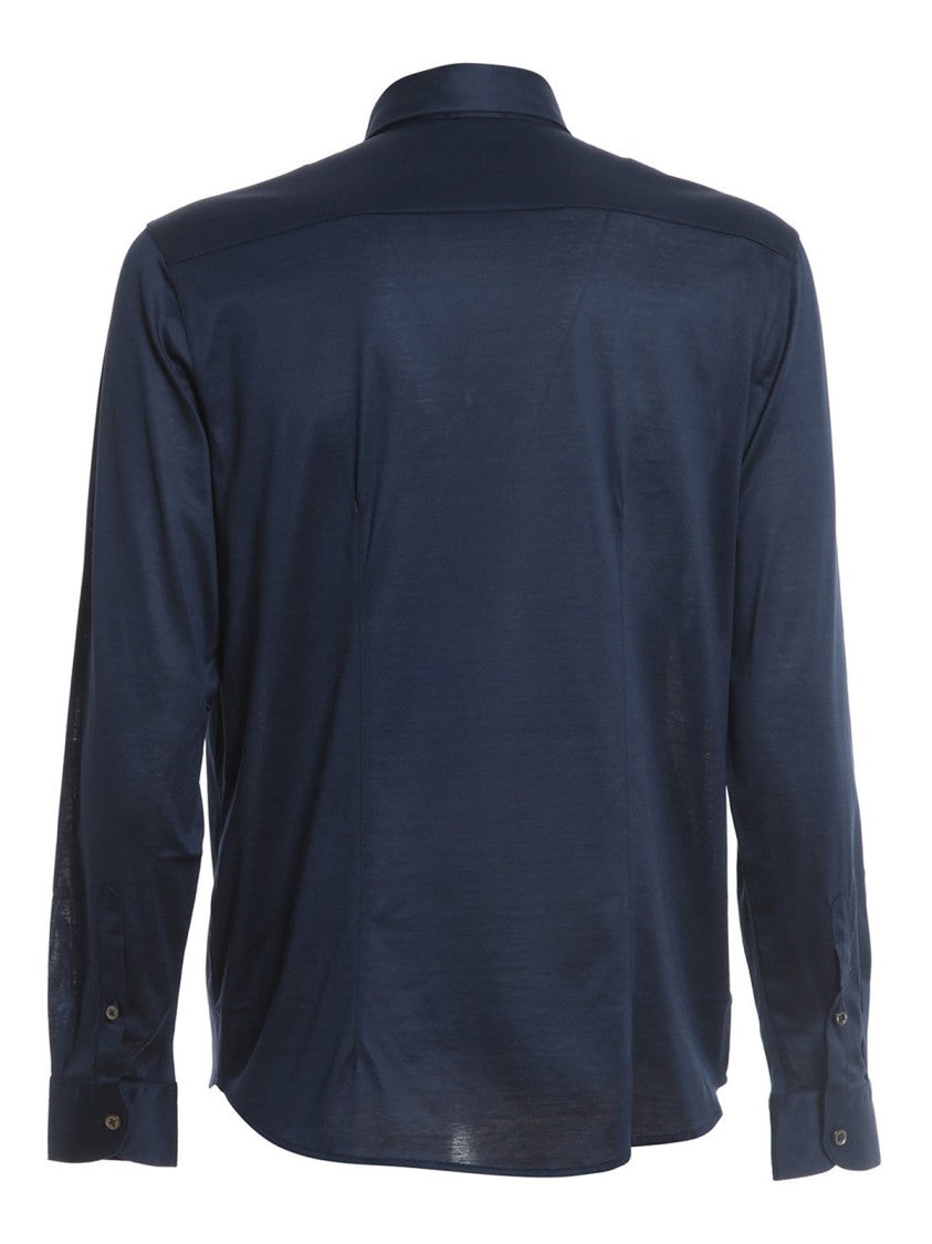 Paolo Fiorillo Capri Classic Blue Cotton Shirt