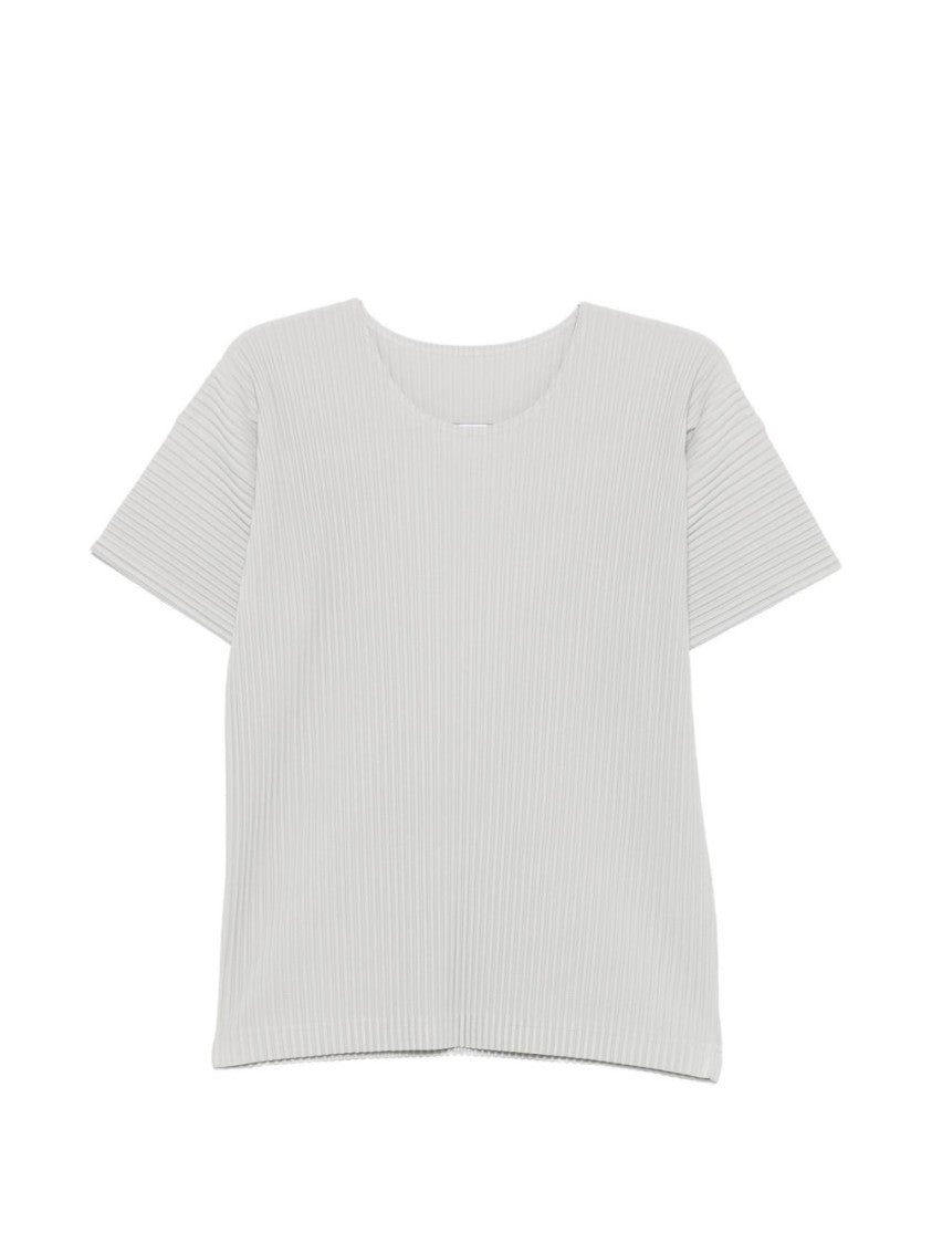 Homme Plissé Issey Miyake Boxy Pleated Short-Sleeve T-Shirt