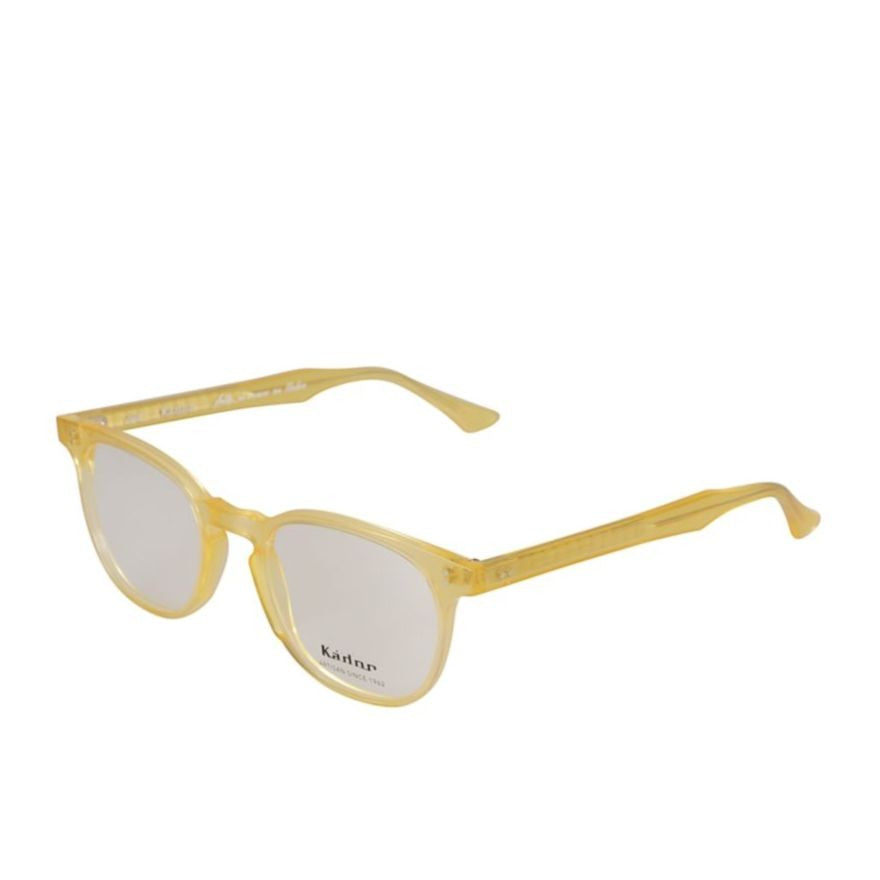 Kador Dante Translucent Yellow Square Frame Eyeglasses