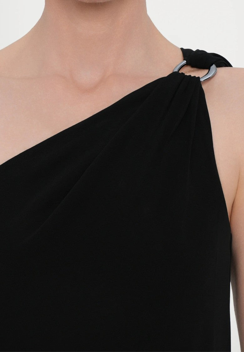 Max Mara One-Shoulder Midi Dress