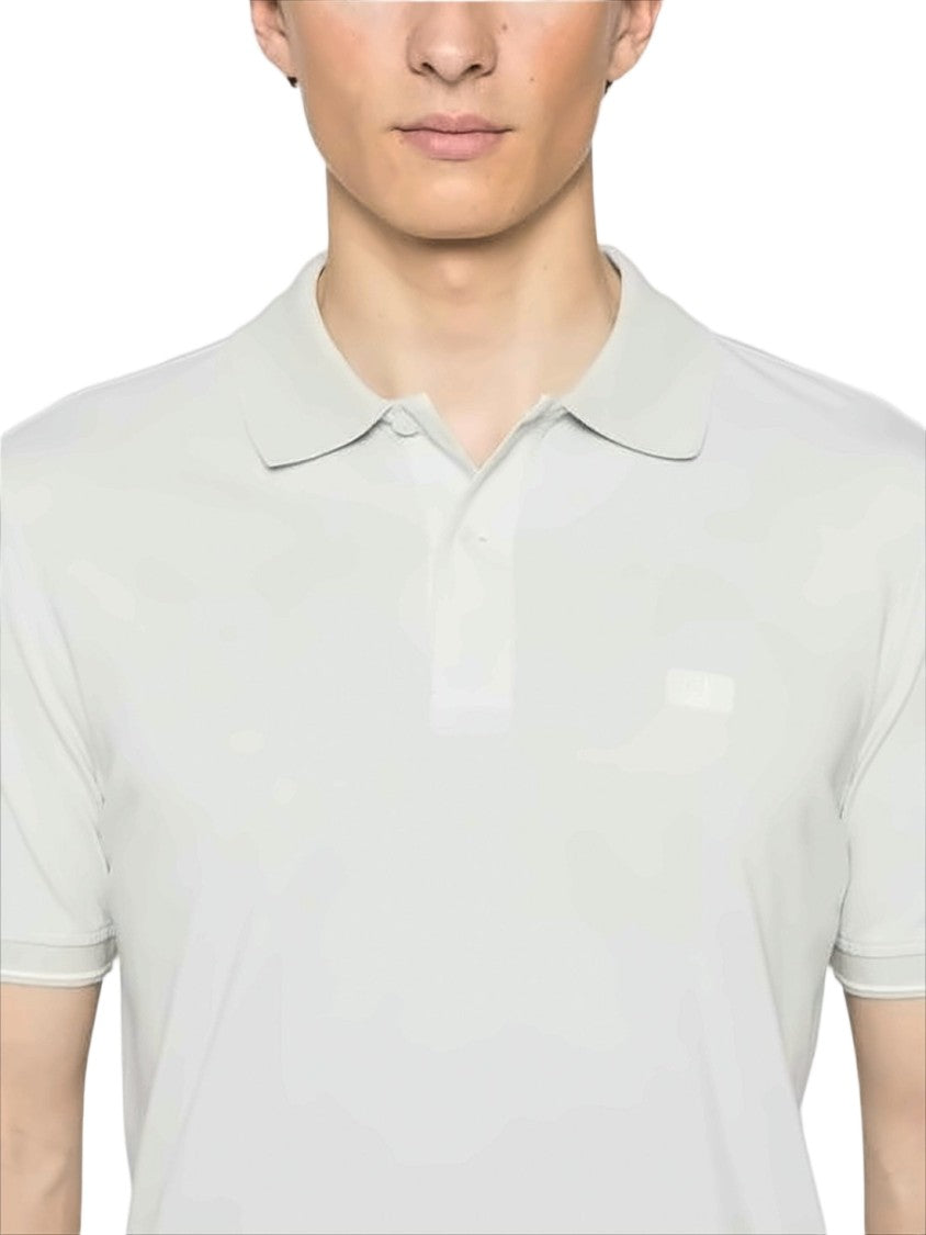 C.P. Company Short-Sleeve Polo Shirt With Classic Collar