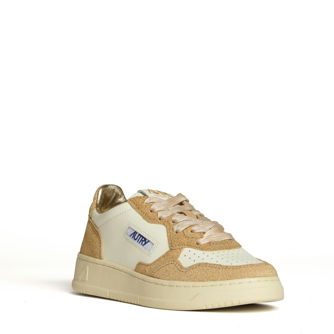 Autry Minimalist Low-Top Sneakers In Marsh Sand