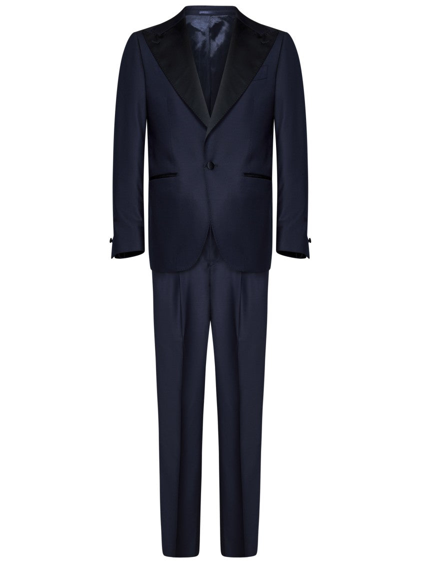 Franzese Collection Tailored Blue Suit