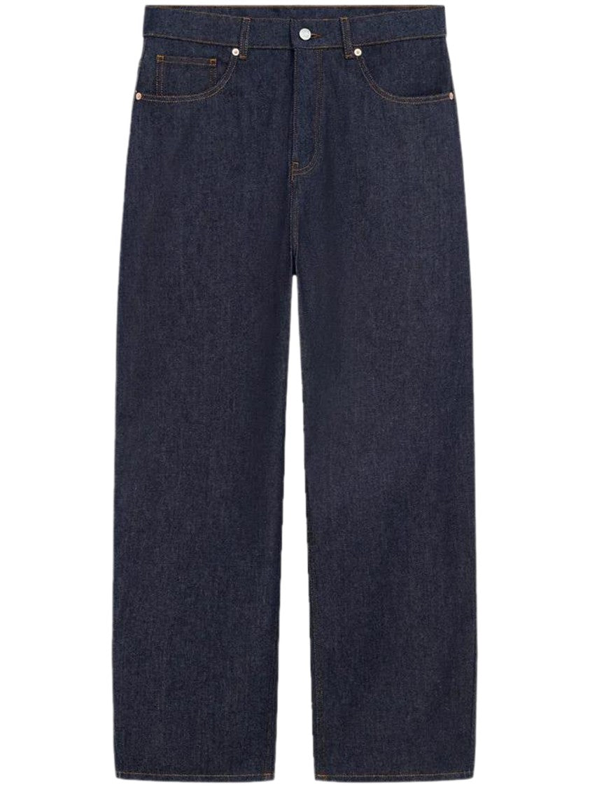 Drôle De Monsieur Baggy Blue Denim Jeans