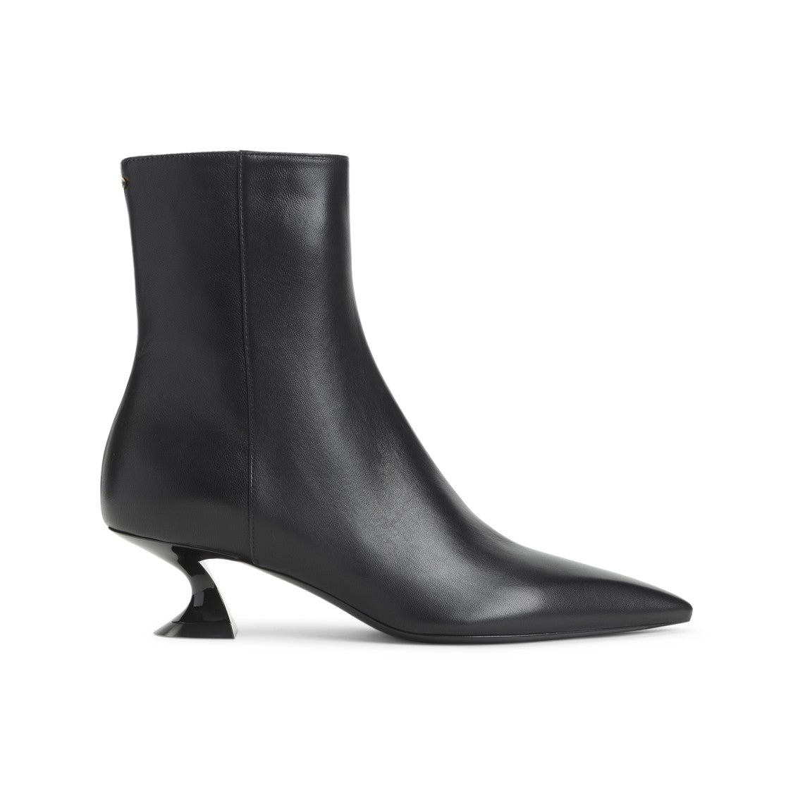 Lanvin Kitten Heell 50 Mm Black Lambskin Ankle Boots
