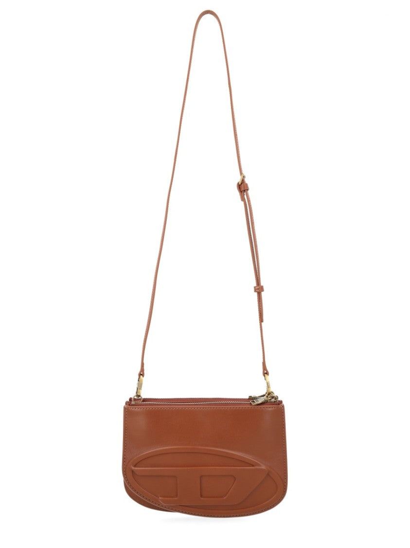 Diesel 1Dr Twin Smooth Rectangular Shoulder Bag