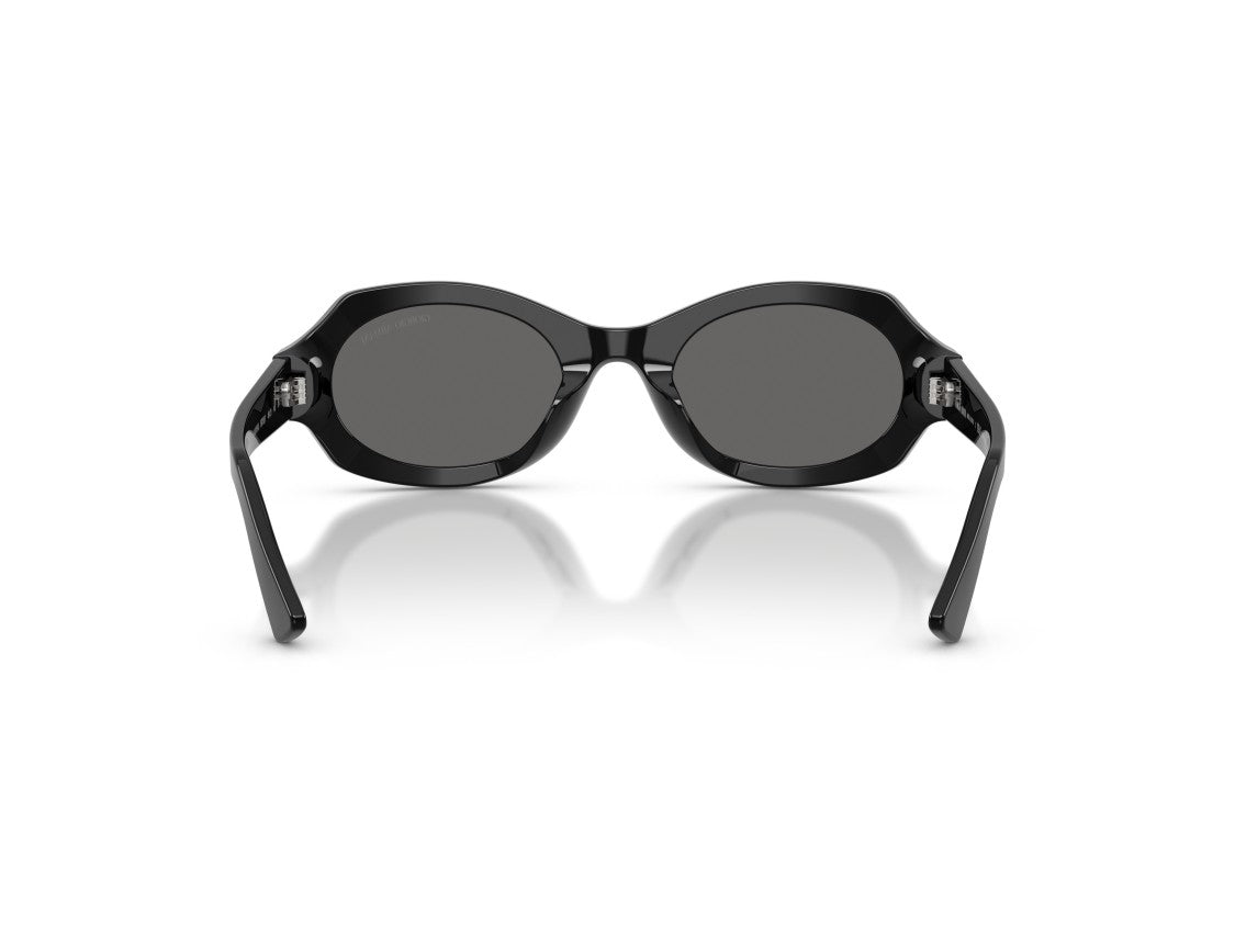 Giorgio Armani 0Ar8245hu Glossy Acetate Oversized Round Sunglasses