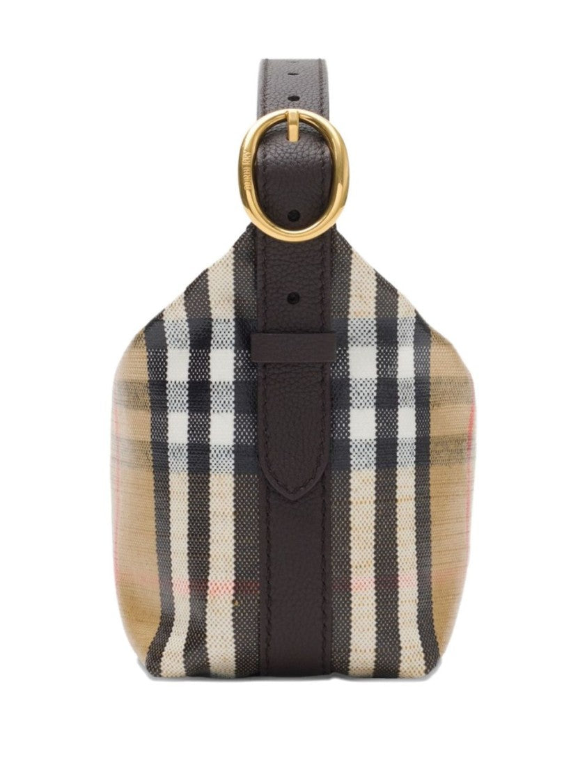 Burberry Rectangular Handbag With Classic Check Pattern